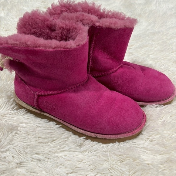 UGG SELENE FURIOUS FUCHSIA BOOTS Woman’s Size 7 - Picture 10 of 10